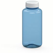 Trinkflasche "Refresh", 700 ml (transluzent-blau, weiß) (Art.-Nr. CA000027)