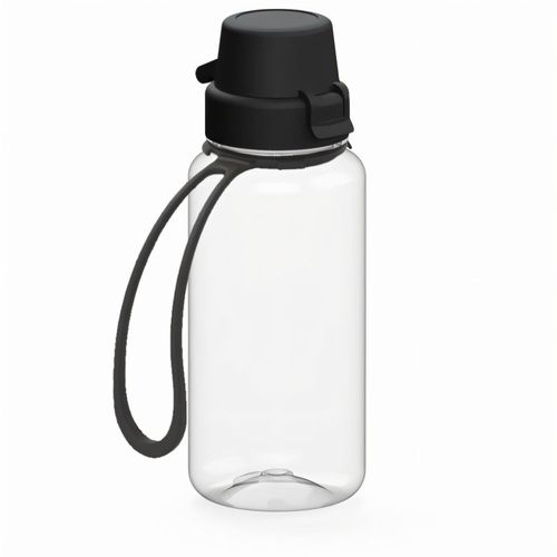 Trinkflasche "School", 400 ml, inkl. Strap (Art.-Nr. CA003597) - Die perfekte Flasche für Kindergarten...