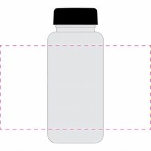 Trinkflasche 'Refresh' klar-transparent inkl. Strap 0, 4 l (transparent) (Art.-Nr. CA005821)