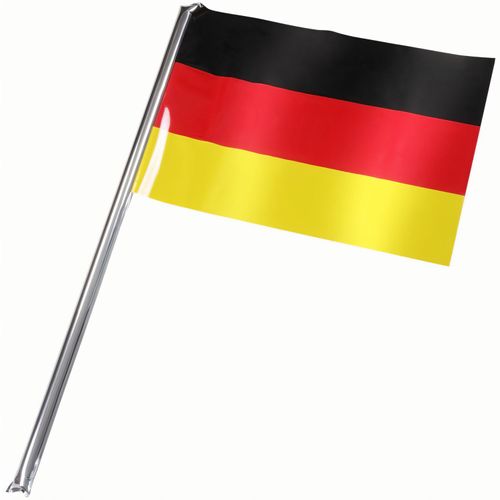 Fahne, selbstaufblasend "Deutschland", groß (Art.-Nr. CA021879) - Eine Fahne für's Stadion. Tolle Deutsch...