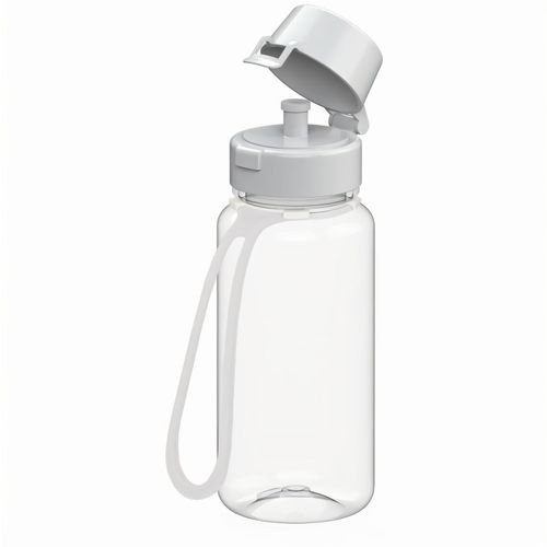 Trinkflasche "School", 400 ml, inkl. Strap (Art.-Nr. CA029567) - Die perfekte Flasche für Kindergarten...