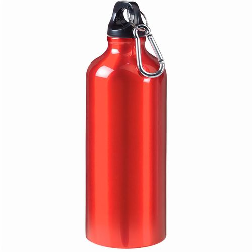 Aluminiumflasche "Sporty" 0,6 l (Art.-Nr. CA038435) - Sportflasche aus Aluminium mit dichtem...