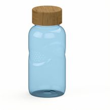 Trinkflasche Carve "Natural", 500 ml (transparent-blau) (Art.-Nr. CA047078)