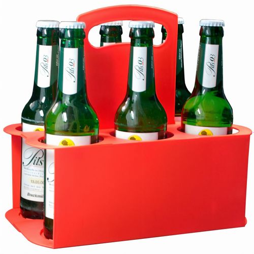 Bierflaschenträger "Take 6" (Art.-Nr. CA076236) - Bestens vorbereitet für das nächs...