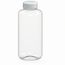 Trinkflasche "Refresh", 1,0 l (transparent, weiß) (Art.-Nr. CA114739)