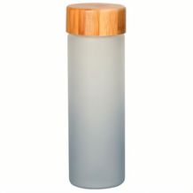 Glasflasche "Frosted" 0,55 l (Grau) (Art.-Nr. CA115130)