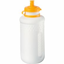 Trinkflasche "Fahrrad" 0,5 l mit Saugverschluss (weiß) (Art.-Nr. CA116341)