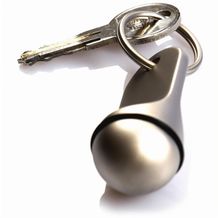 Schlüsselanhänger 'Apartment' (silber) (Art.-Nr. CA131239)