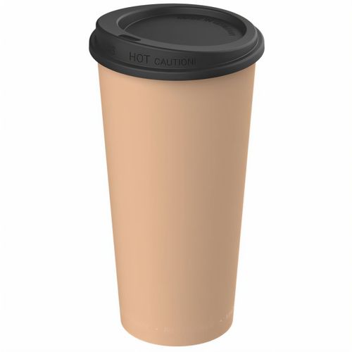 Kaffeebecher "ToGo", 0,4 l (Art.-Nr. CA138911) - Die Welt sieht mit einem Kaffee in der...