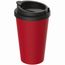 Kaffeebecher "PremiumPlus" (standard-rot, schwarz) (Art.-Nr. CA149313)