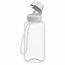 Trinkflasche "School", 700 ml, inkl. Strap (weiß, rot) (Art.-Nr. CA153657)
