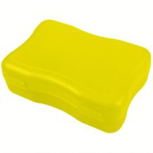 Brotzeitdose "Wave", groß (trend-gelb PP) (Art.-Nr. CA155457)