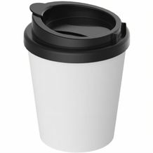 Kaffeebecher "PremiumPlus" small (weiß, schwarz) (Art.-Nr. CA156060)