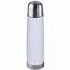 Isolierflasche "Vakuum" 0,5 l, lackiert (weiß) (Art.-Nr. CA168741)