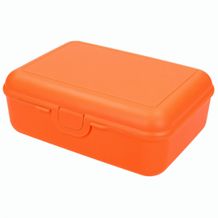 Vorratsdose "School-Box" deluxe, mit Trennschale (trend-orange PP) (Art.-Nr. CA173242)