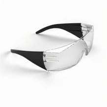 Schutzbrille "Safety" (transparent, schwarz) (Art.-Nr. CA174793)