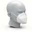 Atemschutzmaske "Colour" FFP2 NR, einzeln (weiß) (Art.-Nr. CA174929)