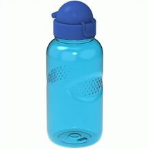 Trinkflasche Carve "Junior", 500 ml (transparent-blau, standard-blau PP) (Art.-Nr. CA178002)