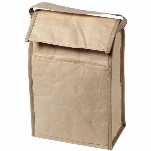 Kühltasche "Paper", groß (Art.-Nr. CA182193) - Eine Papiertasche mit Überraschungseffe...