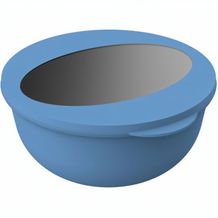 Food-Bowl "ToGo", Deluxe, 1,0 l (behagliches blau, transparent) (Art.-Nr. CA192571)