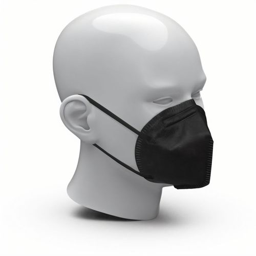Atemschutzmaske "Colour" FFP2 NR, einzeln (Art.-Nr. CA208544) - Made in Germany. Die schwarze Atemschutz...