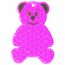 Reflektor "Bär" (transparent-pink) (Art.-Nr. CA213487)