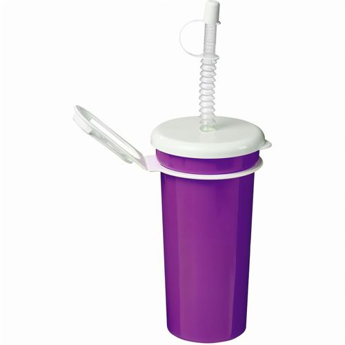 Trinkbecher "Take Away" 0,5 l (Art.-Nr. CA217241) - Stapelbarer, bruchfester Mehrwegbecher...