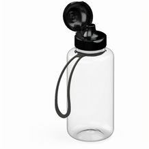 Trinkflasche "Sports", 700 ml, inkl. Strap (Schwarz) (Art.-Nr. CA221472)