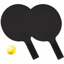 Tischtennis-Set "Massiv" (Schwarz) (Art.-Nr. CA226214)