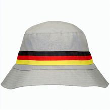 Bucket hat "Germany" (grau, Deutschland-Farben) (Art.-Nr. CA231481)