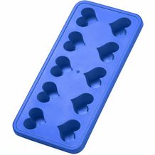 Eiswürfelform "Herzen" (standard-blau PP) (Art.-Nr. CA253950)
