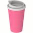 Kaffeebecher "PremiumPlus" (rosa, weiß) (Art.-Nr. CA257403)