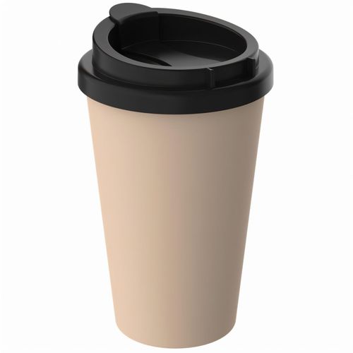 Bio-Kaffeebecher "PremiumPlus" (Art.-Nr. CA270614) - Großzügiger To-Go-Becher aus doppelwan...