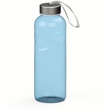 Trinkflasche Carve "Pure", 1,0 l (transparent-blau) (Art.-Nr. CA271604)