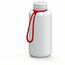 Trinkflasche "Refresh", 1,0 l, inkl. Strap (weiß) (Art.-Nr. CA273314)