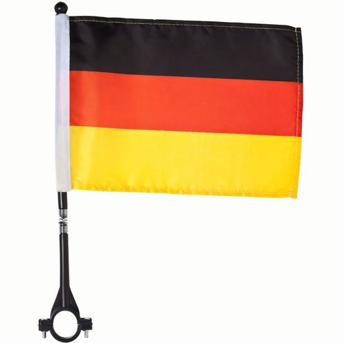 Fahrradfahne "Wheel" Deutschland (Art.-Nr. CA277573) - Fan-Schmuck für's Fahrrad. Fahne au...
