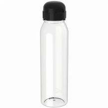 Trinkflasche Active "Sports", 650 ml (transparent, schwarz) (Art.-Nr. CA285451)