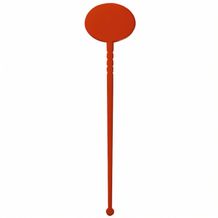 Cocktail-Rührstab "Oval" (standard-rot) (Art.-Nr. CA293948)