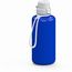 Trinkflasche "School", 1,0 l, inkl. Strap (blau, weiß) (Art.-Nr. CA296166)