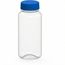 Trinkflasche "Refresh", 400 ml (transparent, blau) (Art.-Nr. CA307206)