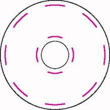 Reifenprofilmesser "Chip" (weiß) (Art.-Nr. CA310238)