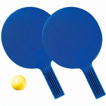 Tischtennis-Set "Massiv" (standard-blau PP) (Art.-Nr. CA344124)
