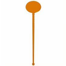 Cocktail-Rührstab "Oval" (standard-orange) (Art.-Nr. CA363062)