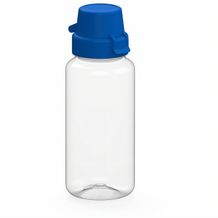 Trinkflasche "School", 400 ml (transparent, blau) (Art.-Nr. CA367427)