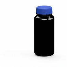 Trinkflasche "Refresh", 400 ml (schwarz, blau) (Art.-Nr. CA368978)