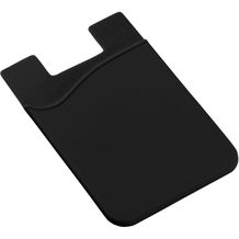 Smartphone-Rückentasche 'Wave' (schwarz) (Art.-Nr. CA373548)