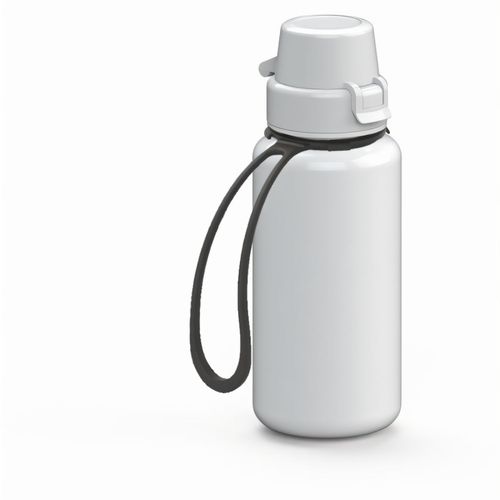 Trinkflasche "School", 400 ml, inkl. Strap (Art.-Nr. CA390535) - Die perfekte Flasche für Kindergarten...