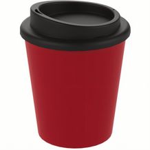 Kaffeebecher "Premium" small (standard-rot, schwarz) (Art.-Nr. CA391455)