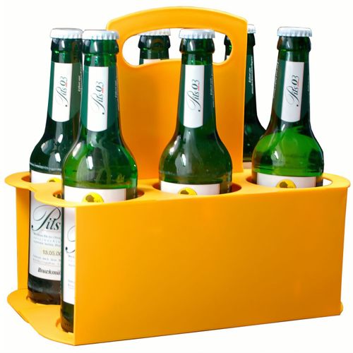 Bierflaschenträger "Take 6" (Art.-Nr. CA394626) - Bestens vorbereitet für das nächs...