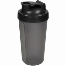 Shaker "Protein", 0,60 l (schwarz, transluzent-grau) (Art.-Nr. CA409035)